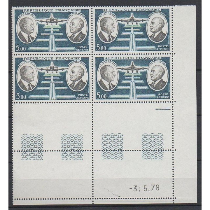 France - Poste Aérienne 46 Coin Daté (03/05/1978)