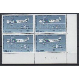 France - Poste Aérienne 57b Coin Daté (10/06/1997)