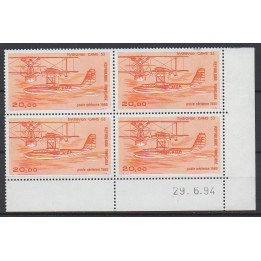 France - Poste Aérienne 58b Coin Daté (29/06/1994)