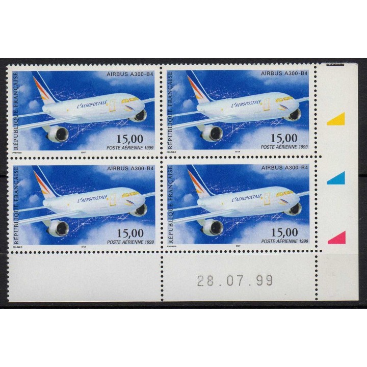 France - Poste Aérienne 63 Coin Daté (28/07/1997)