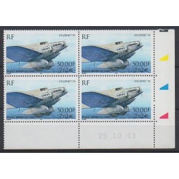 France - Poste Aérienne 64 Coin Daté (29/10/1999)