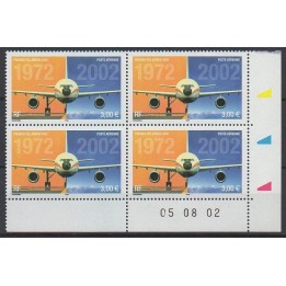 France - Poste Aérienne 65 Coin Daté (05/05/2002)