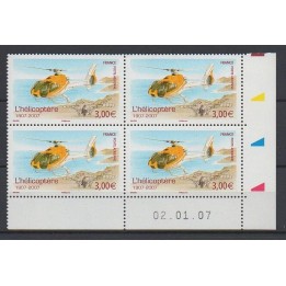 France - Poste Aérienne 70 Coin Daté (02/01/2007)