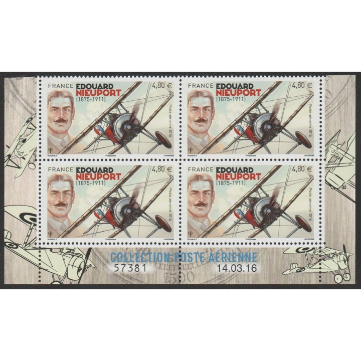 France - Poste Aérienne 80a Coin Daté