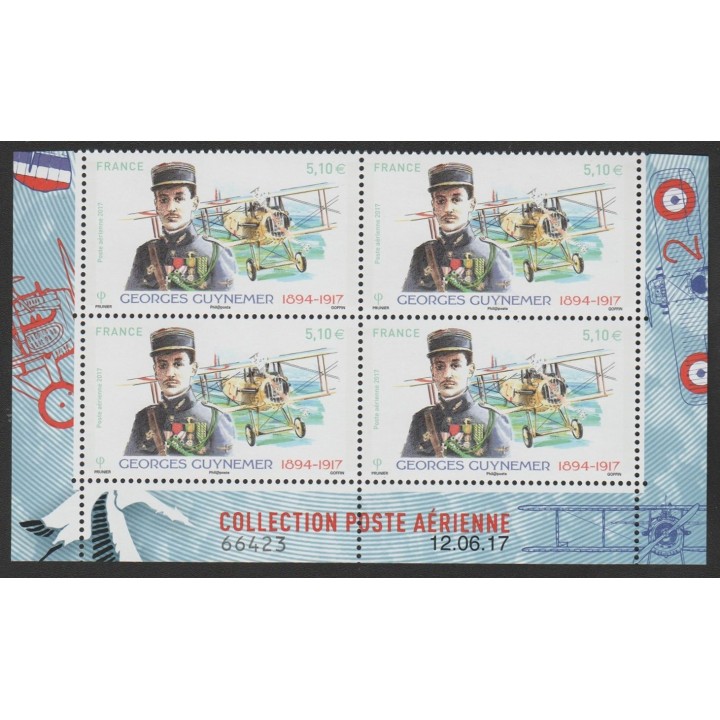 France - Poste Aérienne 81a Coin Daté