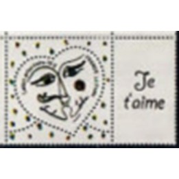 France - Personnalisé 4128A TP « Je t\'aime »