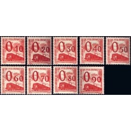 France - Petits Colis Postaux 32 à 40