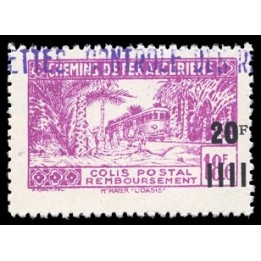 Algerie - Colis Postaux 163A