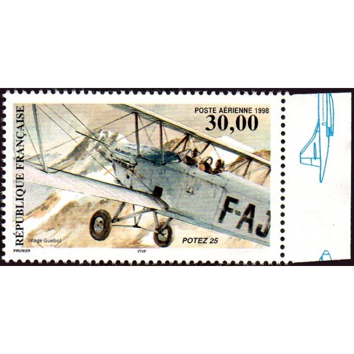 France - Poste Aérienne 62a