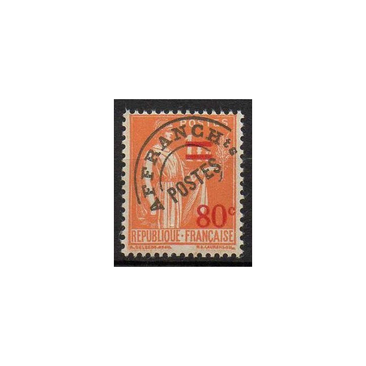 France - Préoblitéré 074f