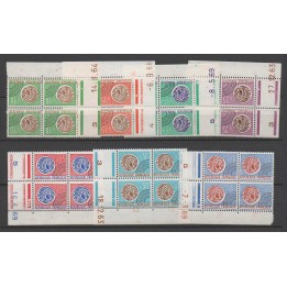 France - Préoblitéré 123 à 129 Coin Daté