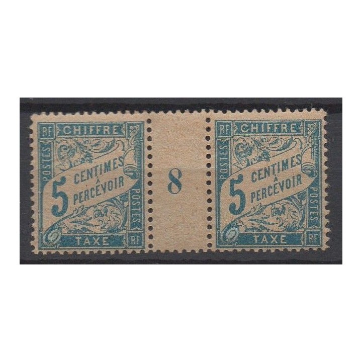 France - Taxe 28 Millésime 8 GC (1918)