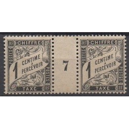 France - Taxe 10 Millésime 7 (1907)