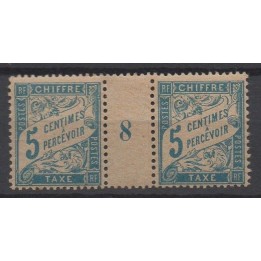 France - Taxe 28 Millésime 8 GC (1918)