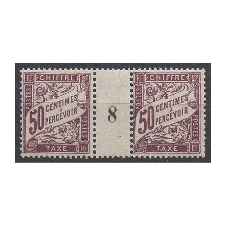 France - Taxe 37 Millésime 8 (1928)