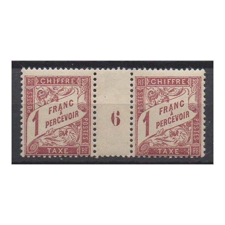 France - Taxe 40 Millésime 6 (1926)
