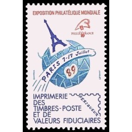 France - Vignette N°25 - Philexfrance 89