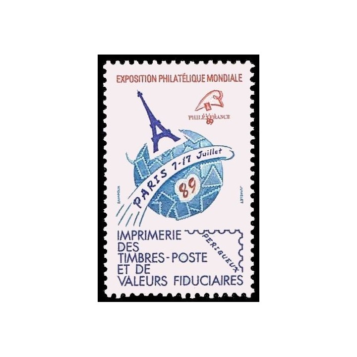 France - Vignette N°25 - Philexfrance 89