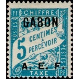 Gabon - Taxe 01