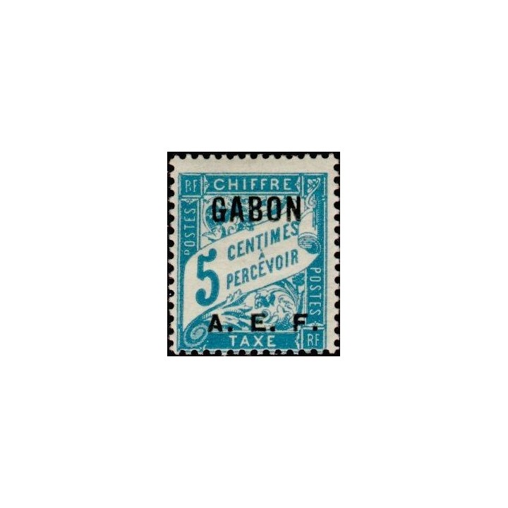 Gabon - Taxe 01