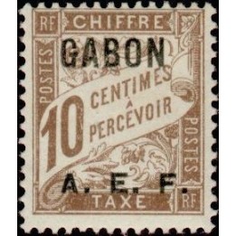 Gabon - Taxe 02