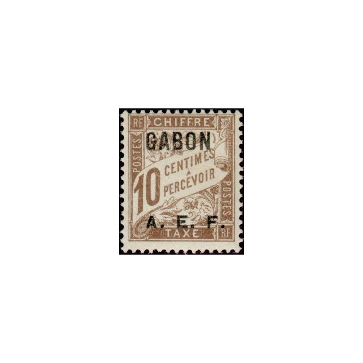 Gabon - Taxe 02