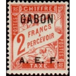 Gabon - Taxe 10