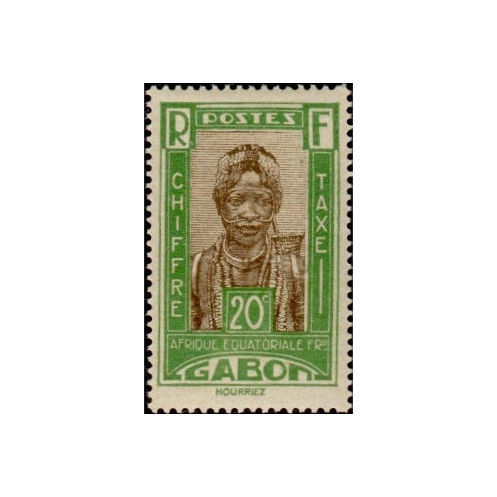 Gabon - Taxe 14