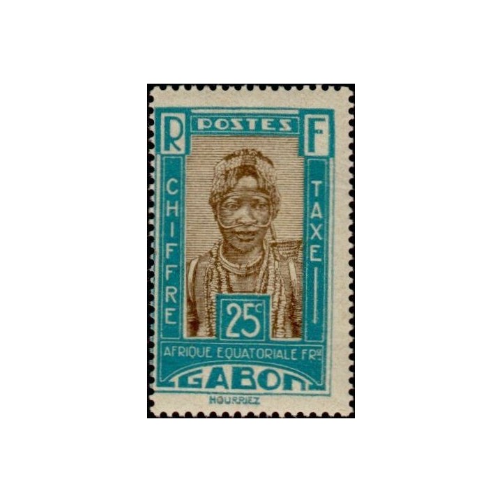 Gabon - Taxe 15