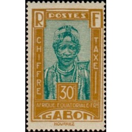 Gabon - Taxe 16