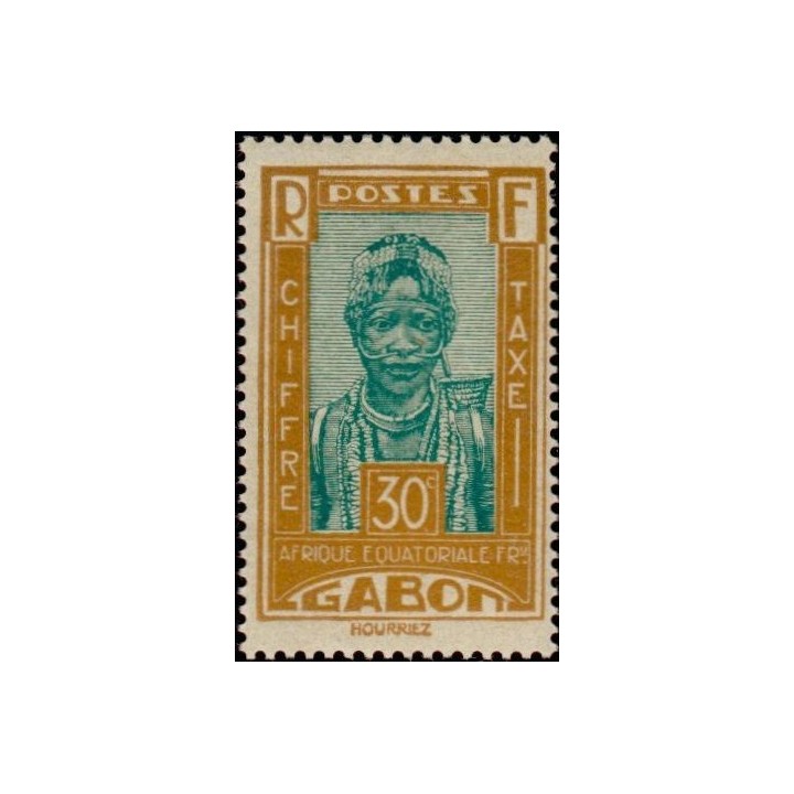 Gabon - Taxe 16