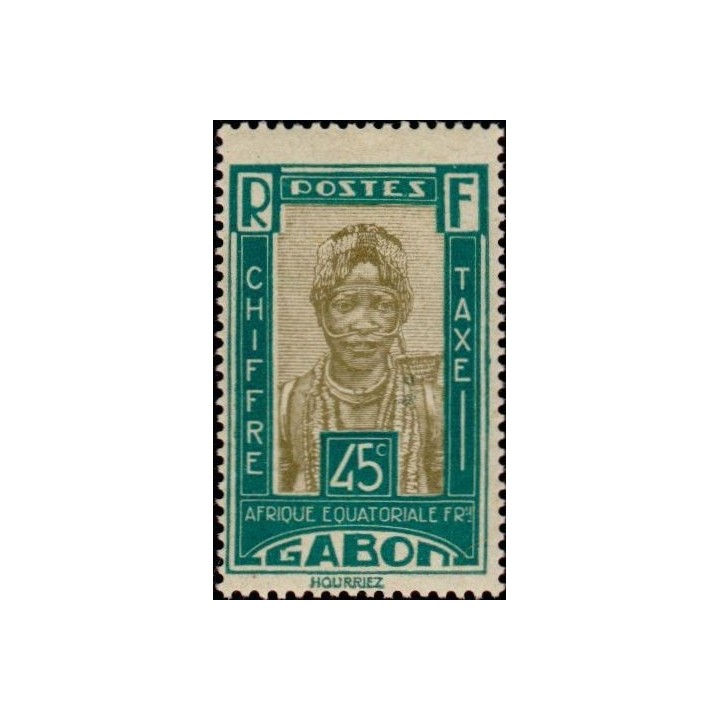 Gabon - Taxe 17