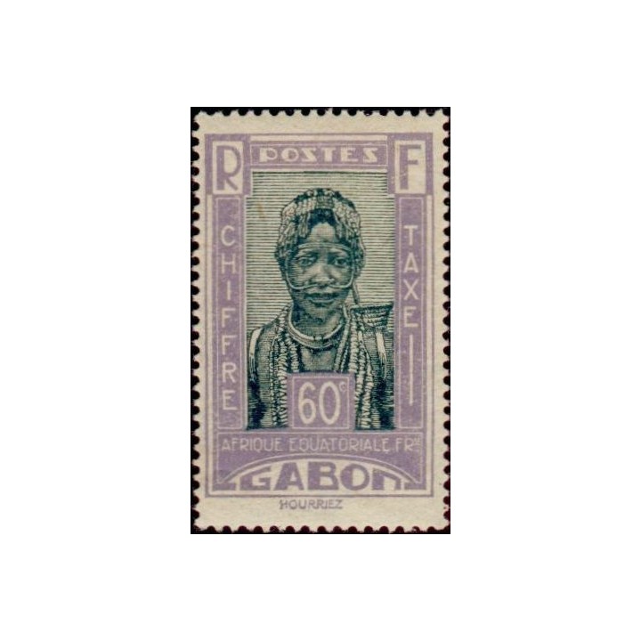 Gabon - Taxe 19