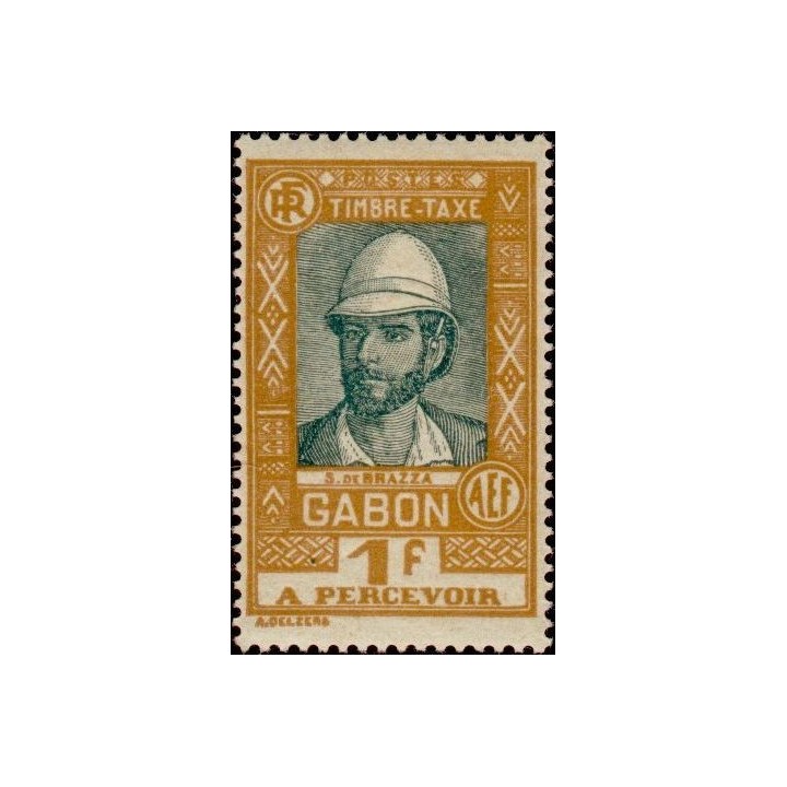 Gabon - Taxe 20