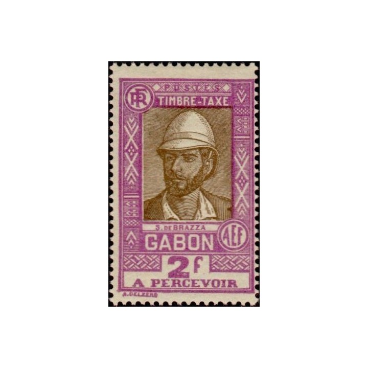 Gabon - Taxe 21