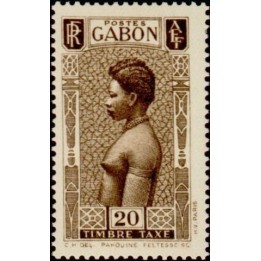 Gabon - Taxe 25