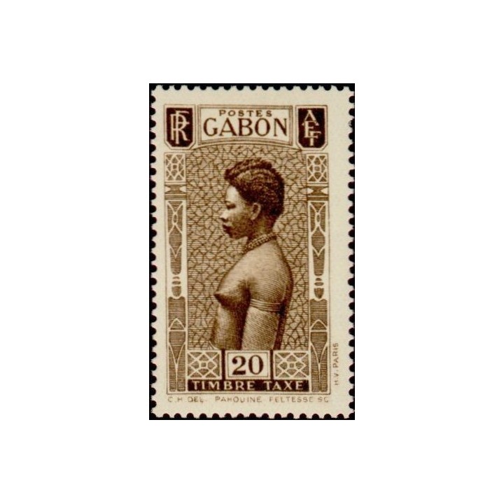 Gabon - Taxe 25