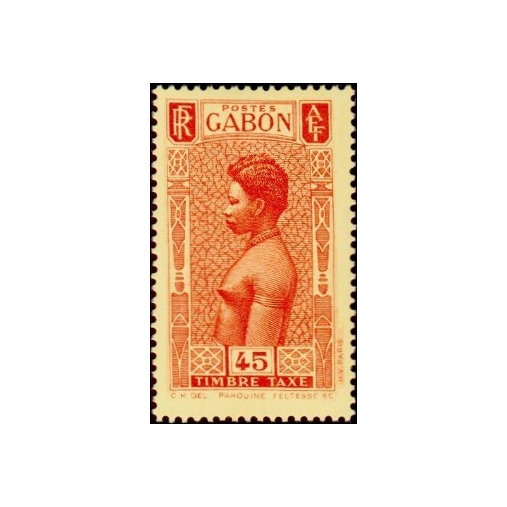 Gabon - Taxe 28