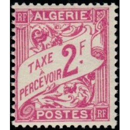 Algerie - Taxe 10