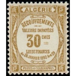 Algerie - Taxe 17