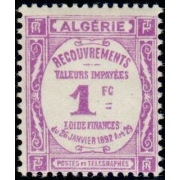 Algerie - Taxe 19