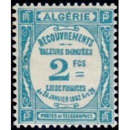 Algerie - Taxe 20