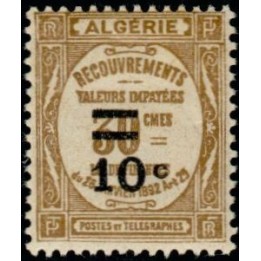 Algerie - Taxe 21