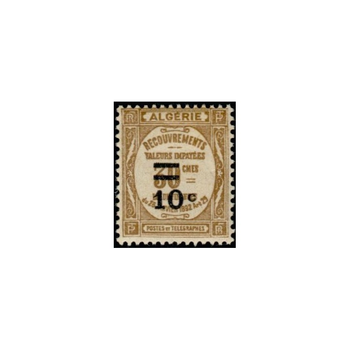 Algerie - Taxe 21