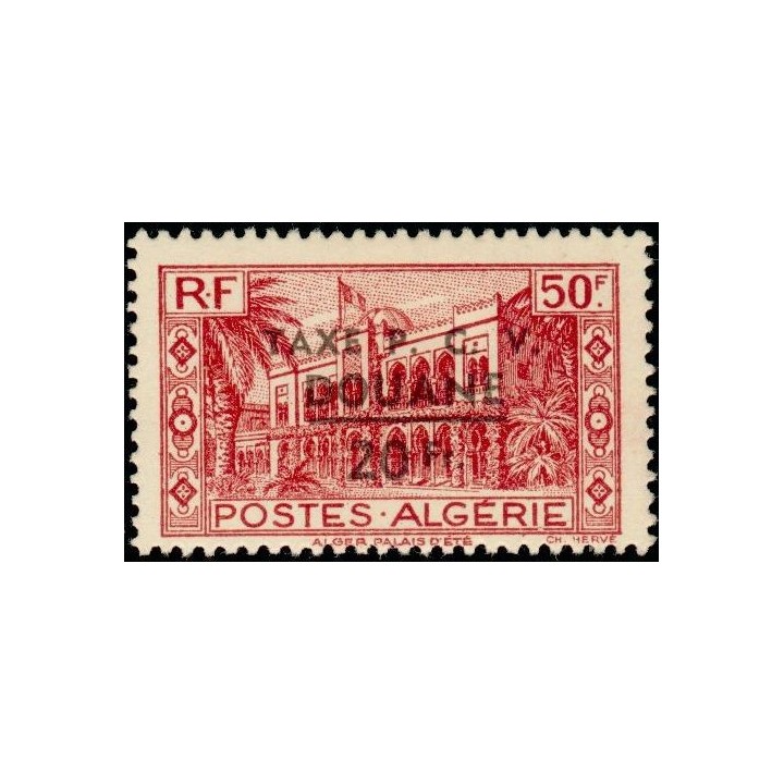 Algerie - Taxe 27