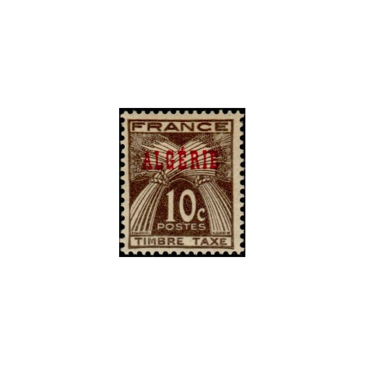 Algerie - Taxe 33