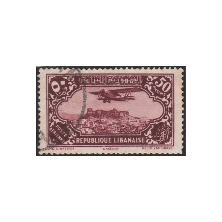 Grand Liban - Poste Aérienne 047