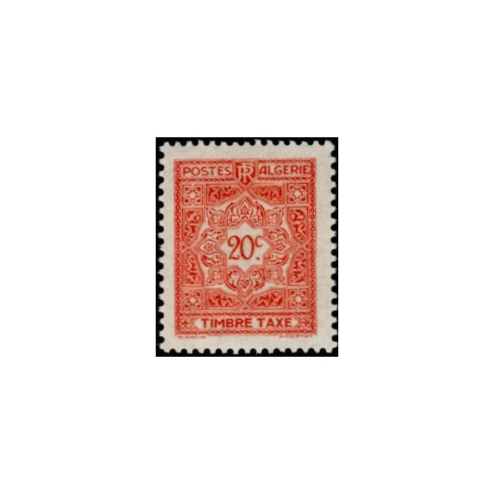 Algerie - Taxe 35