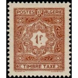 Algerie - Taxe 37