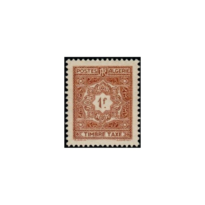 Algerie - Taxe 37